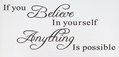 Vivant Equi Believe In Yourself Decal