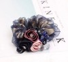 Vivant Equi Chiffon Rose Scrunchie