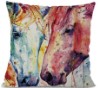 Vivant Equi Water Colour Style Cushion Cover