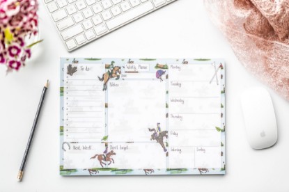 Emily Cole Cross Country Weekly Desk Planner