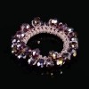 Vivant Equi Scrunchie with Clear Crystals