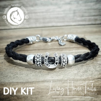 DIY Double Up Kit - Make Your Own Horsehair Bracelet and Key Ring / Ba –  Living Horse Tails Jewellery by Monika