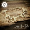 Living Horse Tails Stainless Steel Equestrian Snaffle Bit Bracelet