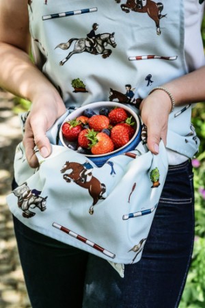 Emily Cole Show Jumping Cotton Apron