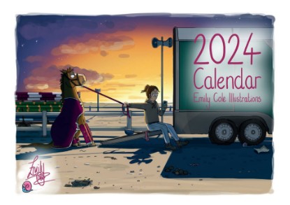Emily Cole Wall Calendar 2024