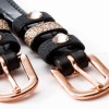 Kavalkade Leather Spur Straps - Rose