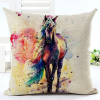 Vivant Equi Water Colour Style Cushion Cover