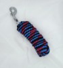 HKM Double braided lead rope with clip 