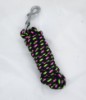 HKM Double braided lead rope with clip 