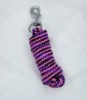 HKM Double braided lead rope with clip 