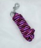 HKM Double braided lead rope with clip 