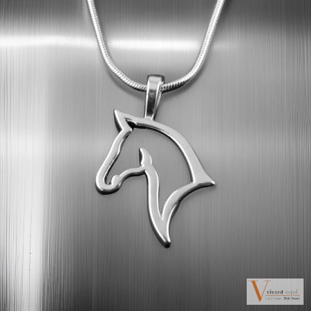 Vivant Equi Horse Head Necklace