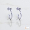 Vivant Equi Horseshoe Nail Earrings